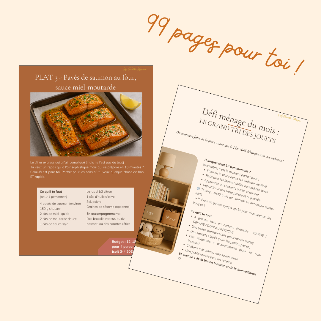 Abonnement Ma Famille Magique – Simplifiez la vie de famille ✨